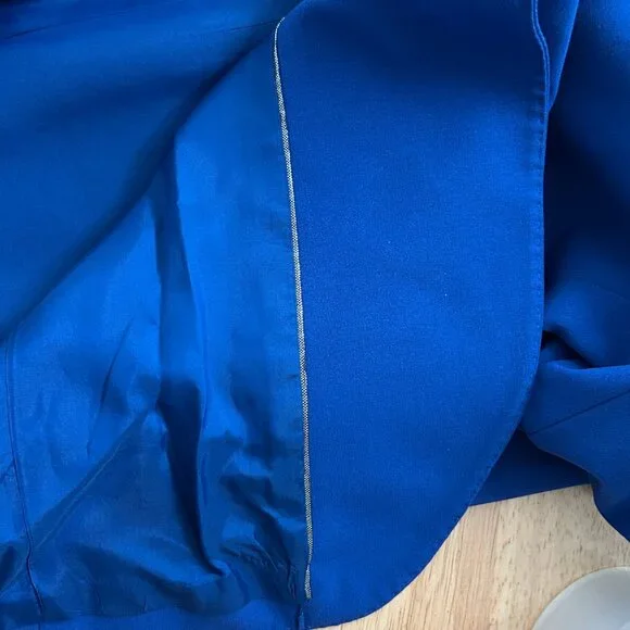 Anne Klein Royal Blue Tailored BlazerSize 4NWTDesigner Workwear